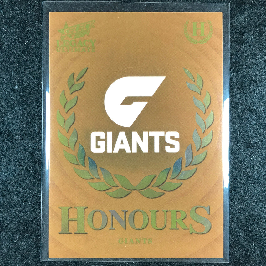 2024 Select AFL Legacy Ultimate GIANTS LOGO Honours 134/255 #78