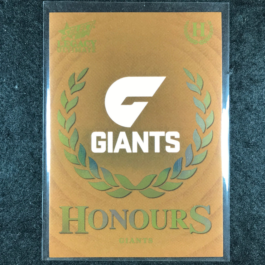 2024 Select AFL Legacy Ultimate GIANTS LOGO Honours 210/255 #78