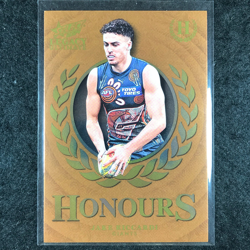 2024 Select AFL Legacy Ultimate JAKE RICCARDI Honours 91/255 #85