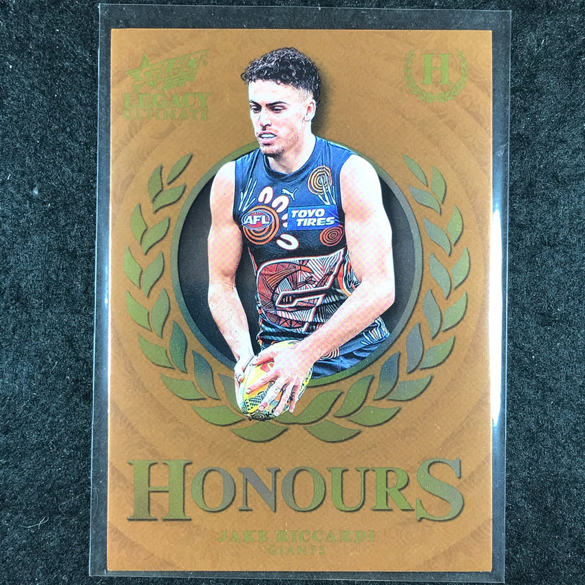 2024 Select AFL Legacy Ultimate JAKE RICCARDI Honours 94/255 #85