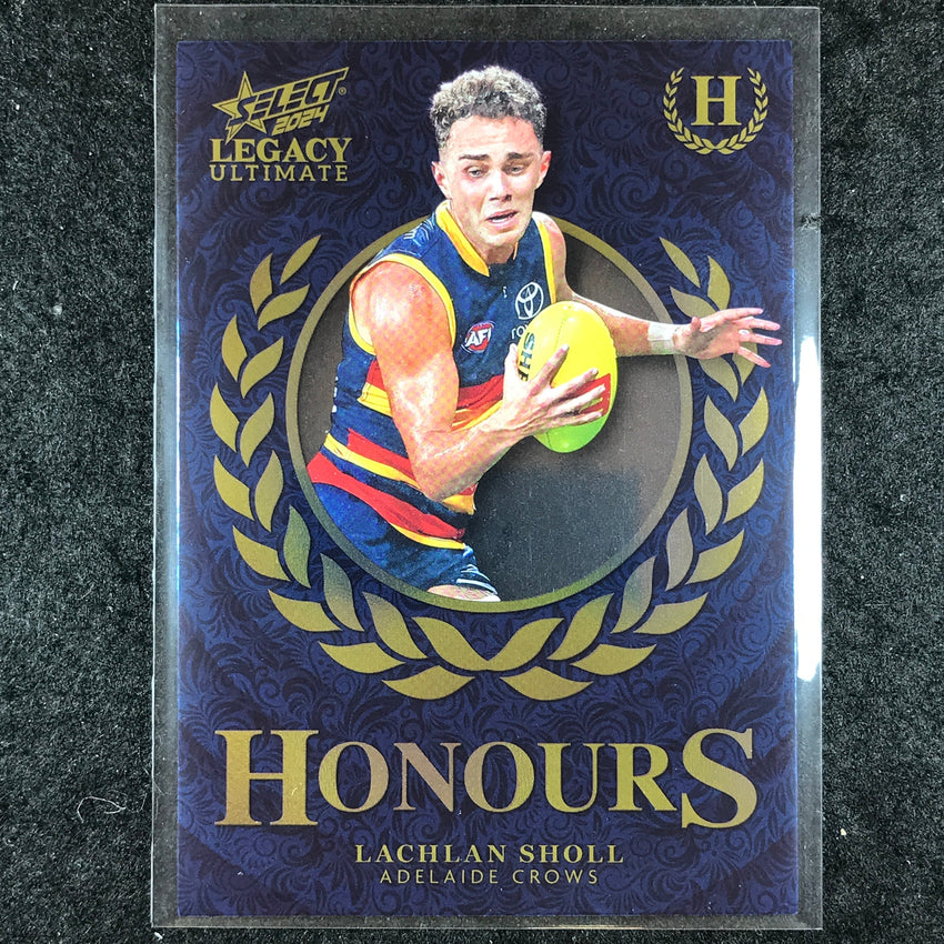 2024 Select AFL Legacy Ultimate LACHLAN SHOLL Honours 111/255 #9