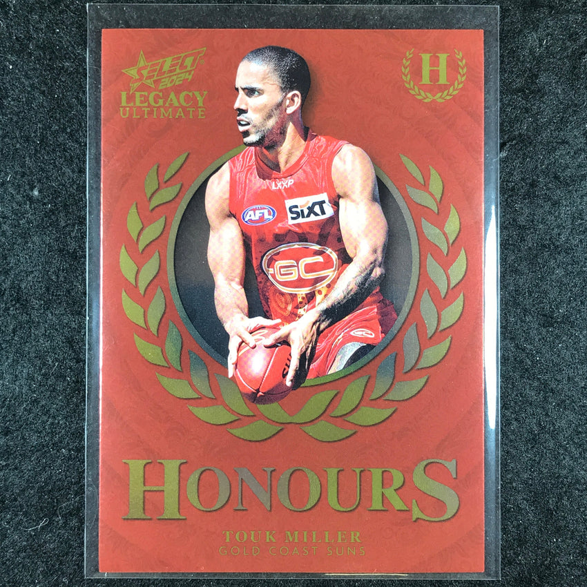 2024 Select AFL Legacy Ultimate TOUK MILLER Honours 51/255 #97