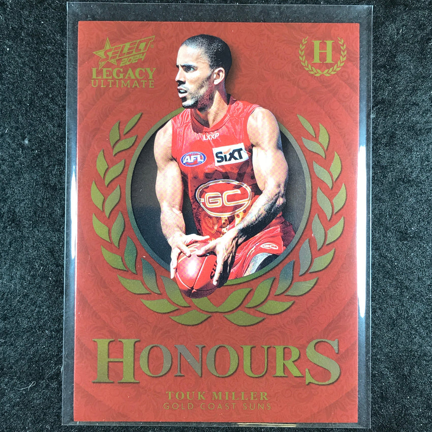 2024 Select AFL Legacy Ultimate TOUK MILLER Honours 130/255 #97