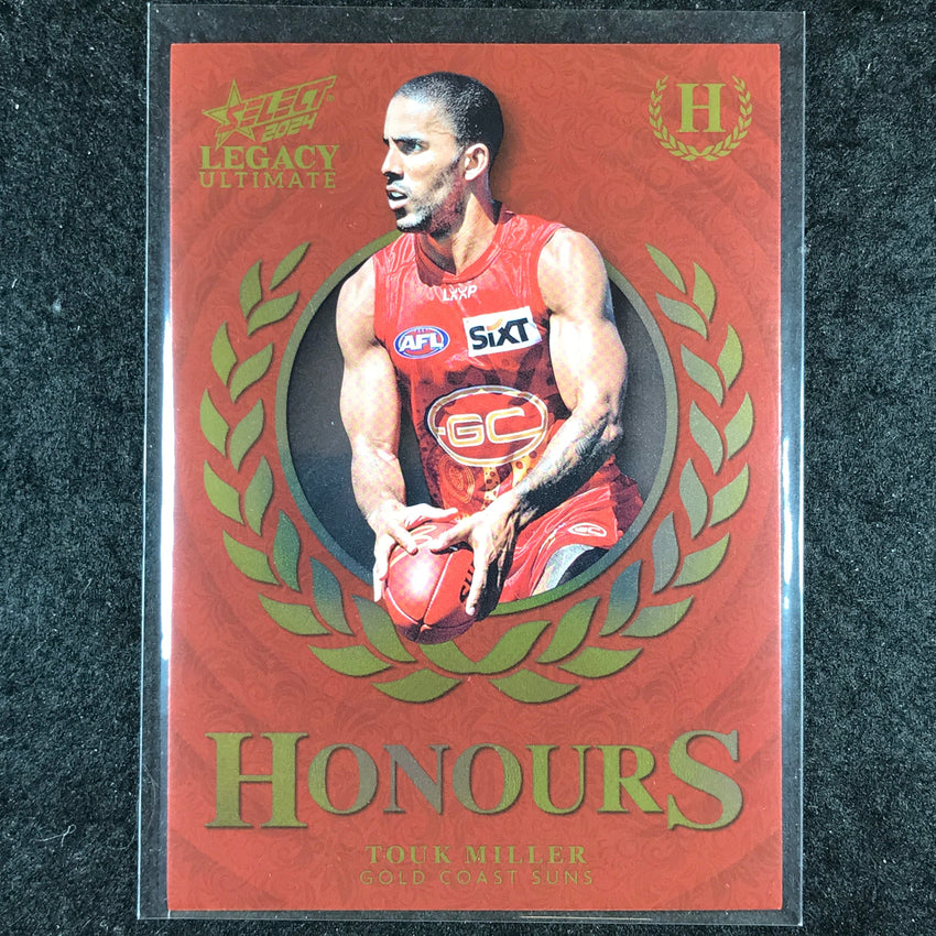 2024 Select AFL Legacy Ultimate TOUK MILLER Honours 216/255 #97
