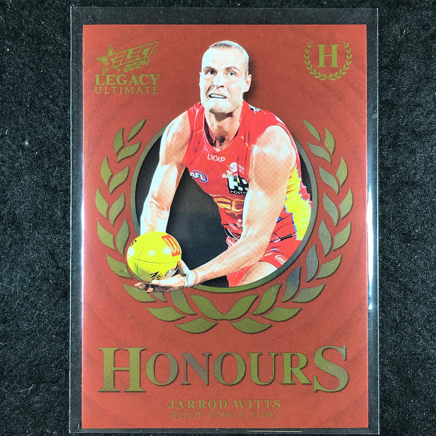 2024 Select AFL Legacy Ultimate JARROD WITTS Honours 104/255 #99