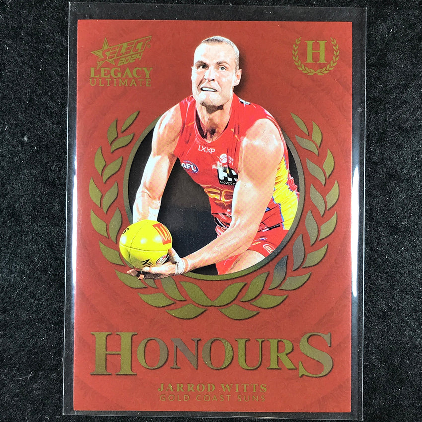 2024 Select AFL Legacy Ultimate JARROD WITTS Honours 232/255 #99