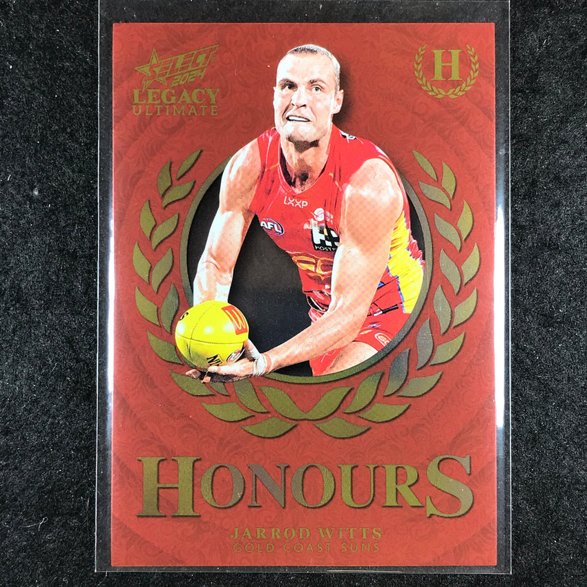 2024 Select AFL Legacy Ultimate JARROD WITTS Honours 252/255 #99