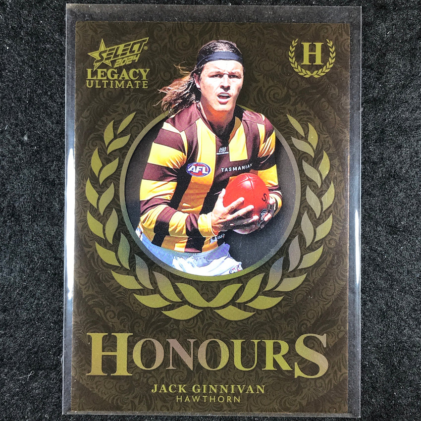 2024 Select AFL Legacy Ultimate JACK GINNIVAN Honours 197/255 #104