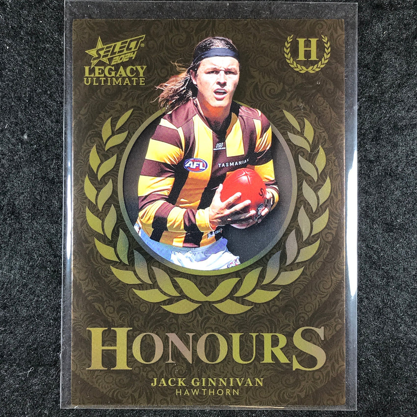 2024 Select AFL Legacy Ultimate JACK GINNIVAN Honours 216/255 #104