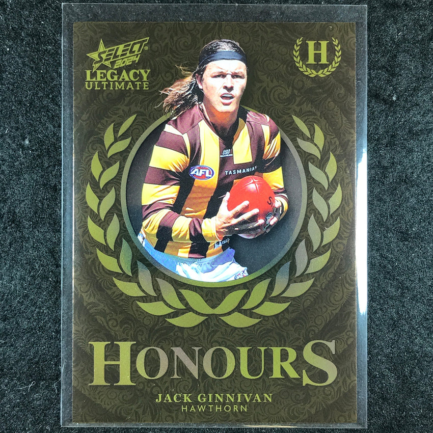 2024 Select AFL Legacy Ultimate JACK GINNIVAN Honours 245/255 #104