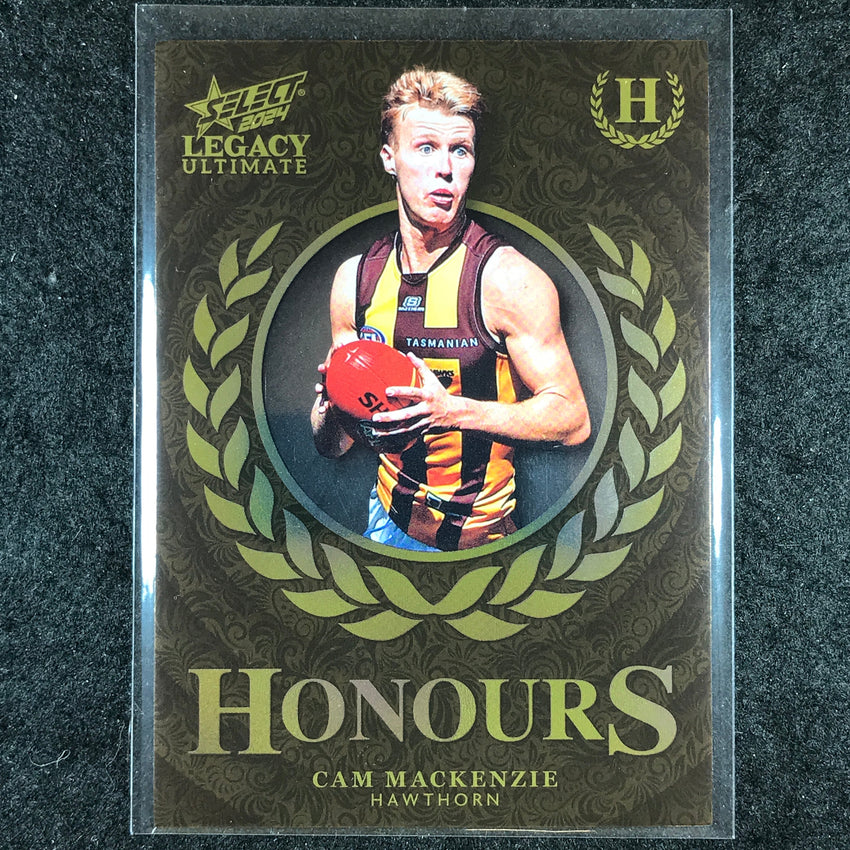 2024 Select AFL Legacy Ultimate CAM MACKENZIE Honours 163/255 #106
