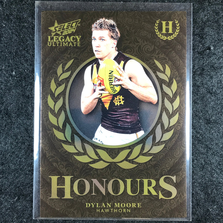 2024 Select AFL Legacy Ultimate DYLAN MOORE Honours 209/255 #107
