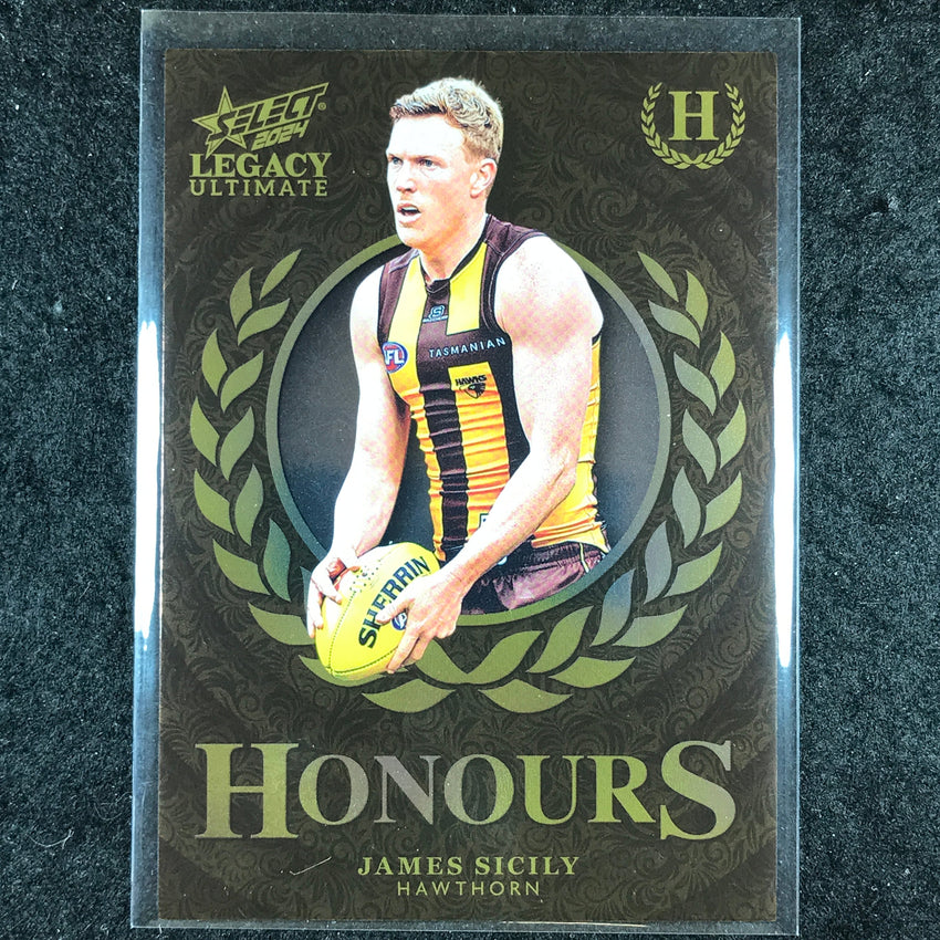 2024 Select AFL Legacy Ultimate JAMES SICILY Honours 234/255 #109
