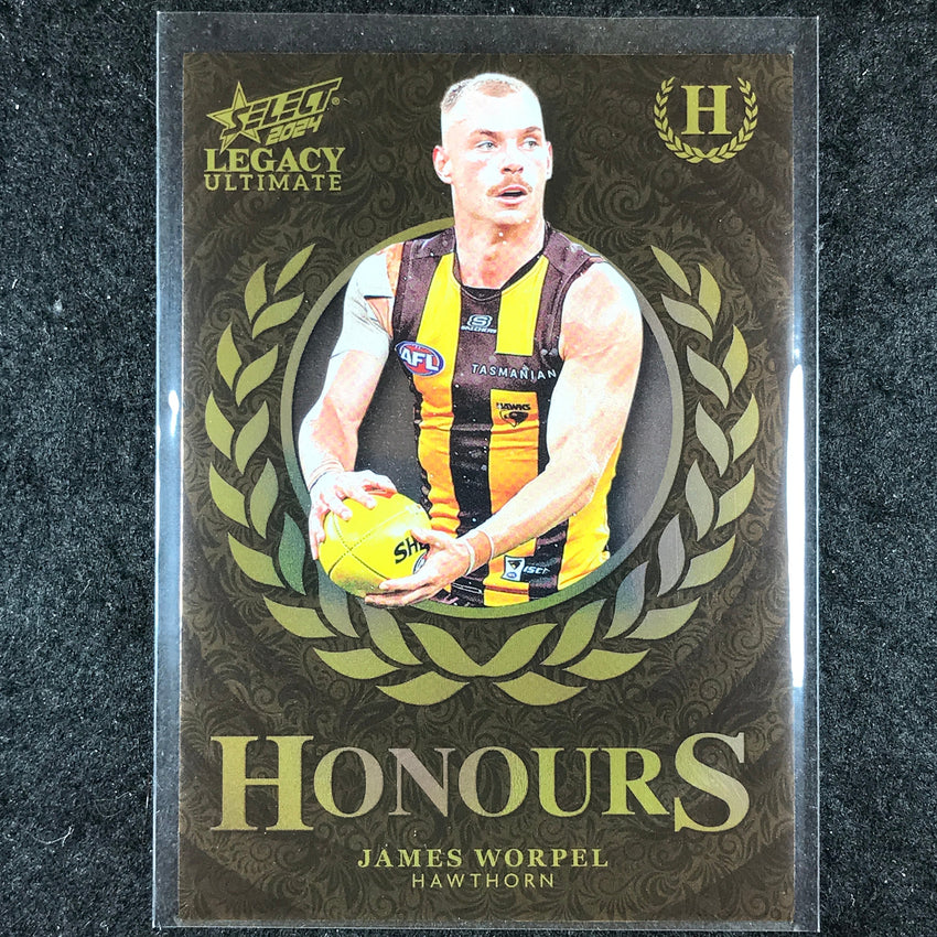 2024 Select AFL Legacy Ultimate JAMES WORPEL Honours 130/255 #110
