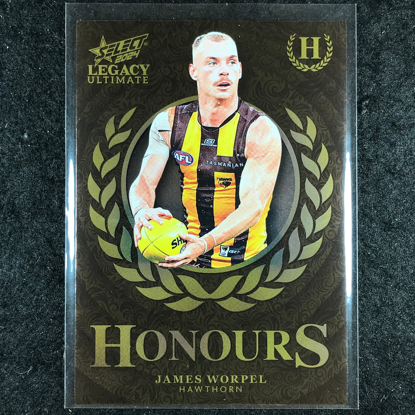 2024 Select AFL Legacy Ultimate JAMES WORPEL Honours 199/255 #110