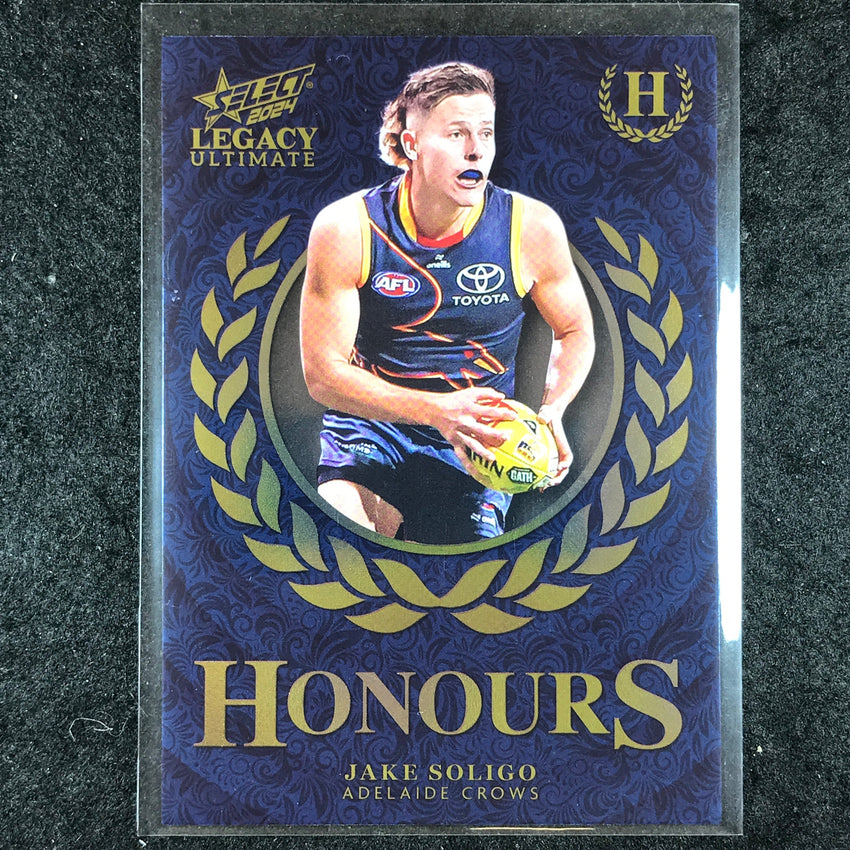 2024 Select AFL Legacy Ultimate JAKE SOLIGO Honours 29/255 #10