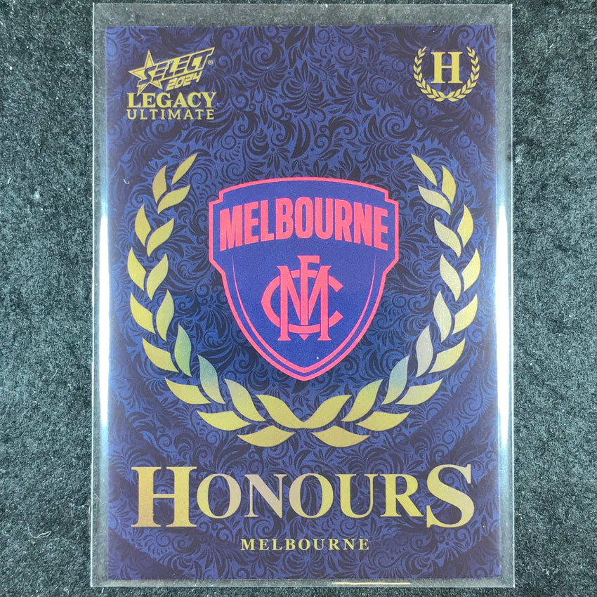 2024 Select AFL Legacy Ultimate MELBOURNE LOGO Honours 125/255 #111