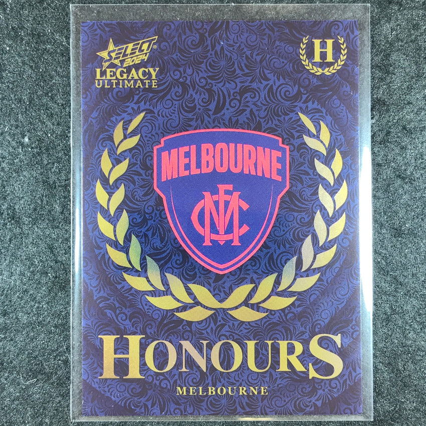 2024 Select AFL Legacy Ultimate MELBOURNE LOGO Honours 192/255 #111