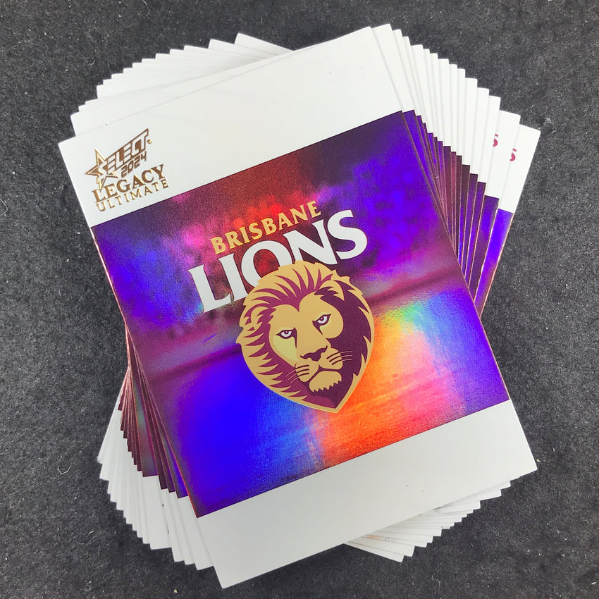 2024 Select AFL Legacy Ultimate BRISBANE LIONS Base Team Set 359/450