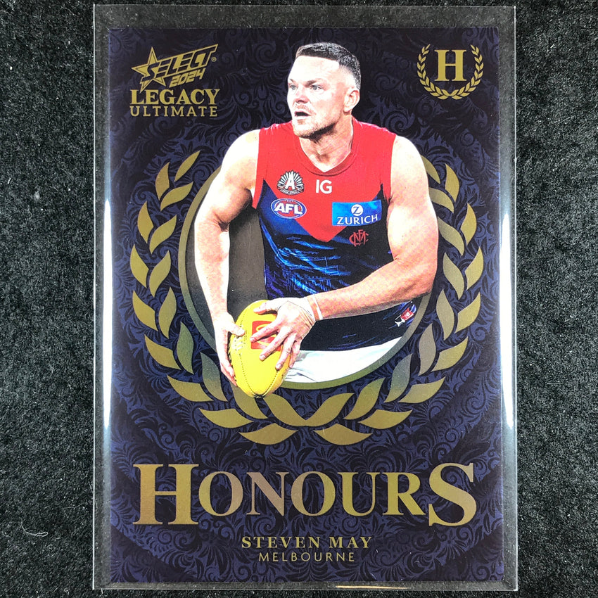 2024 Select AFL Legacy Ultimate STEVEN MAY Honours 197/255 #115