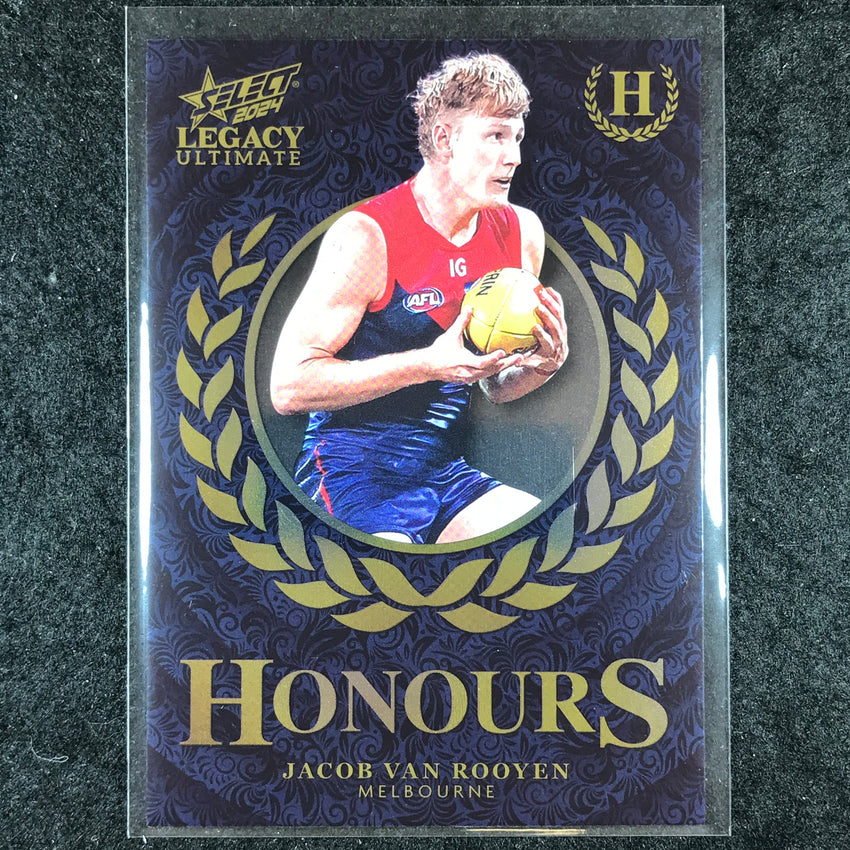 2024 Select AFL Legacy Ultimate JACOB VAN ROOYEN Honours 58/255 #120