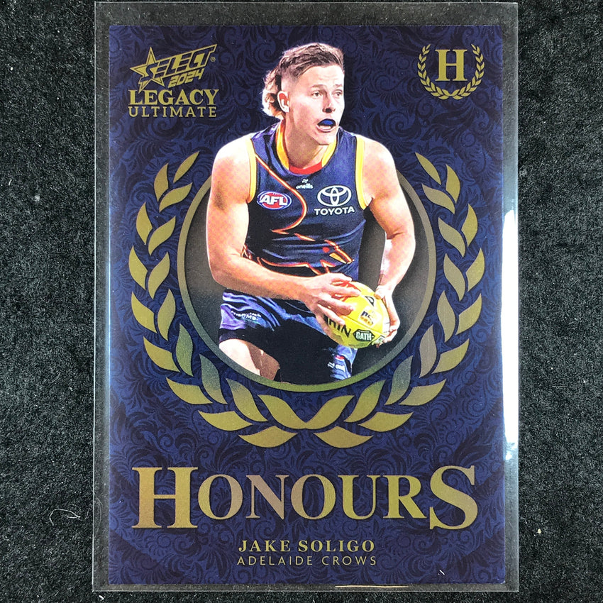2024 Select AFL Legacy Ultimate JAKE SOLIGO Honours 82/255 #10