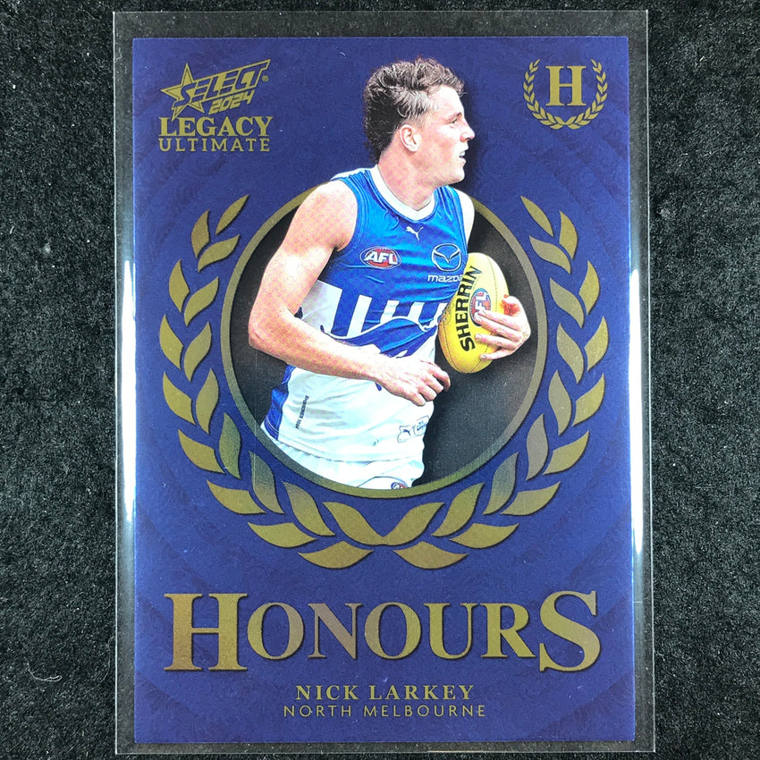 2024 Select AFL Legacy Ultimate NICK LARKEY Honours 214/255 #124