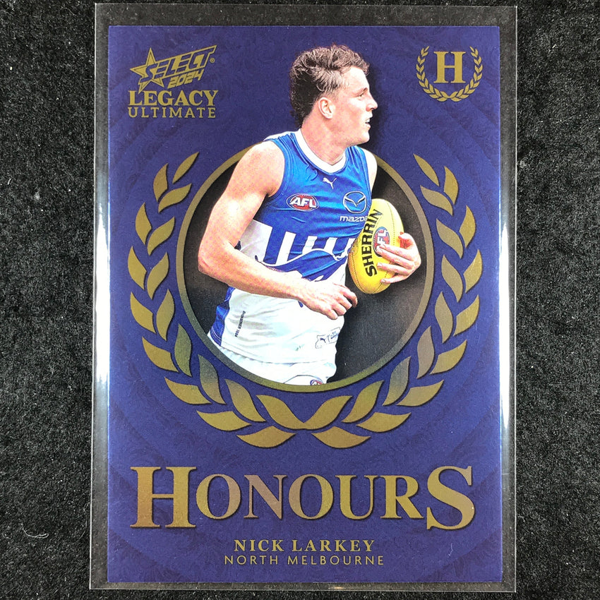 2024 Select AFL Legacy Ultimate NICK LARKEY Honours 239/255 #124