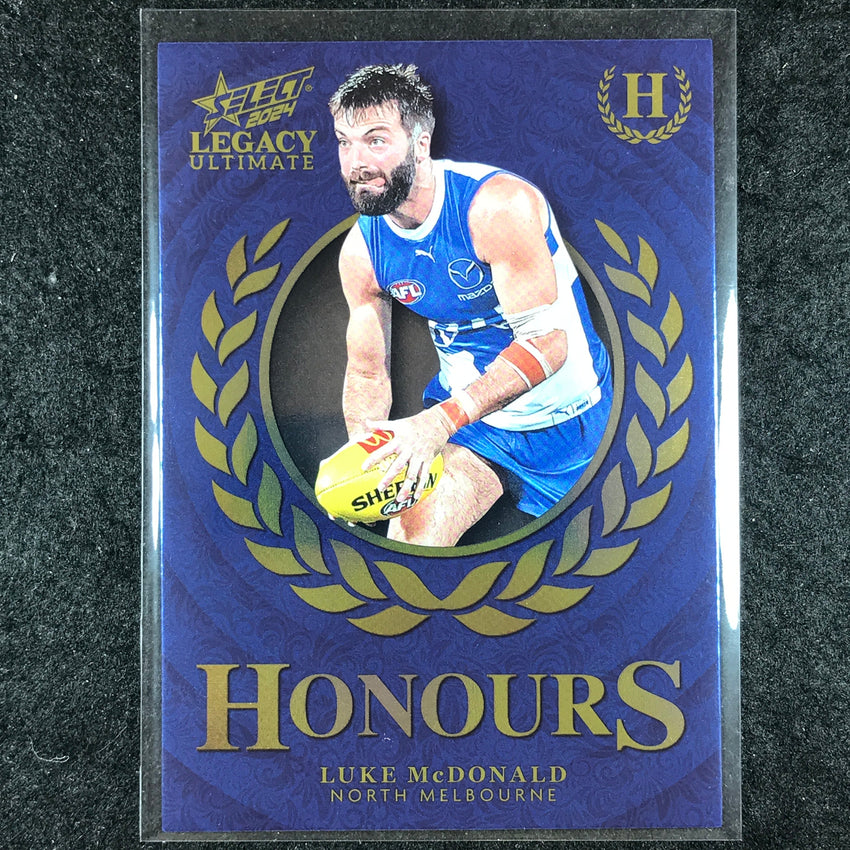 2024 Select AFL Legacy Ultimate LUKE MCDONALD Honours 189/255 #125