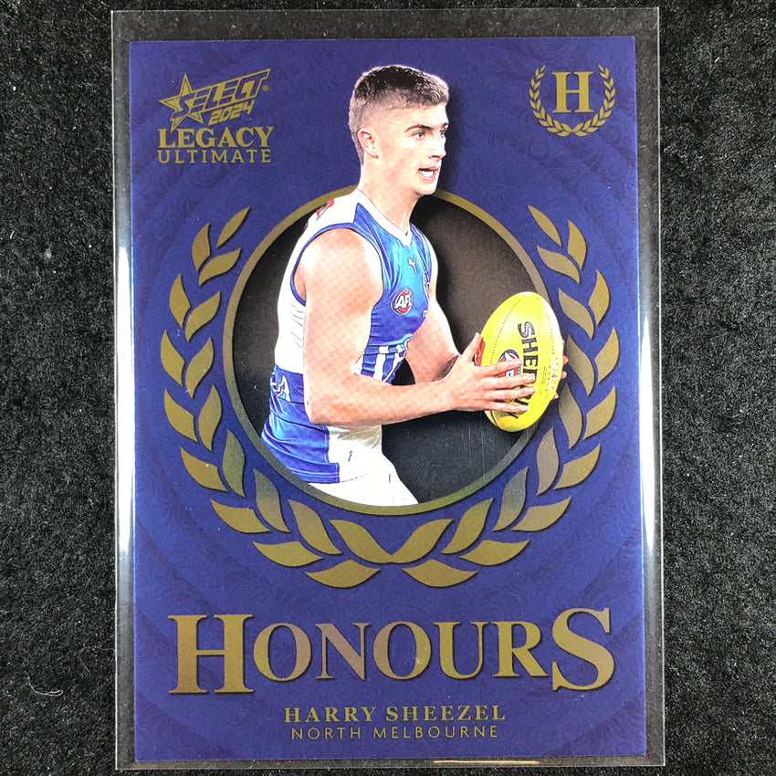 2024 Select AFL Legacy Ultimate HARRY SHEEZEL Honours 70/255 #128