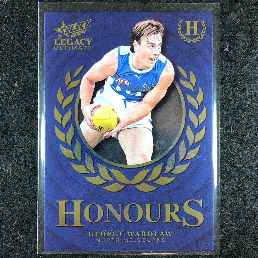 2024 Select AFL Legacy Ultimate GEORGE WARDLAW Honours 97/255 #131
