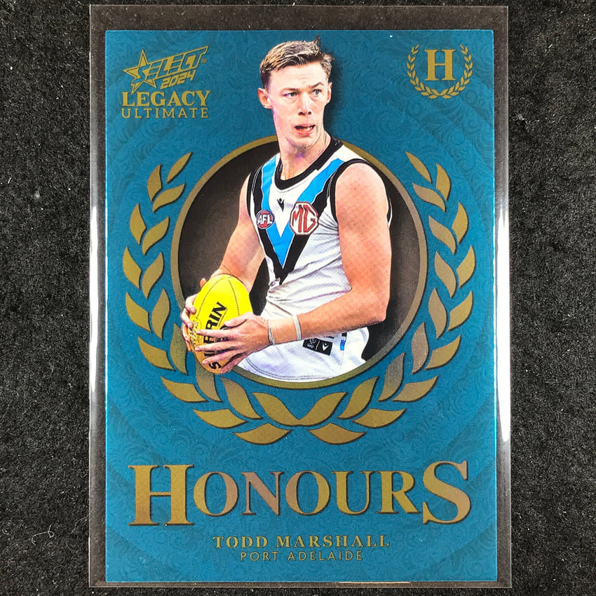 2024 Select AFL Legacy Ultimate TODD MARSHALL Honours 114/255 #140