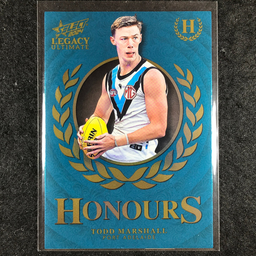 2024 Select AFL Legacy Ultimate TODD MARSHALL Honours 199/255 #140