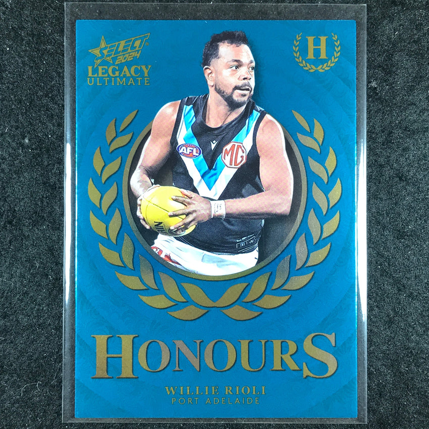 2024 Select AFL Legacy Ultimate WILLIE RIOLI Honours 109/255 #141