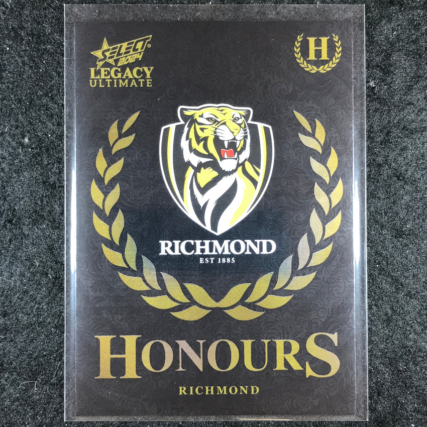 2024 Select AFL Legacy Ultimate RICHMOND LOGO Honours 163/255 #144