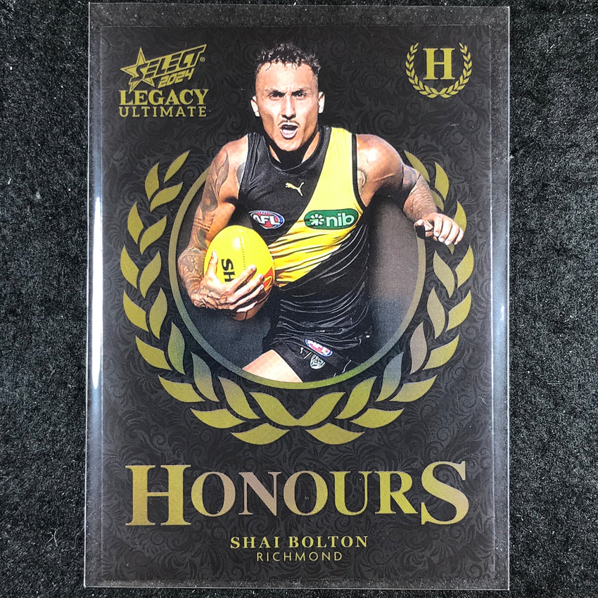 2024 Select AFL Legacy Ultimate SHAI BOLTON Honours 206/255 #147