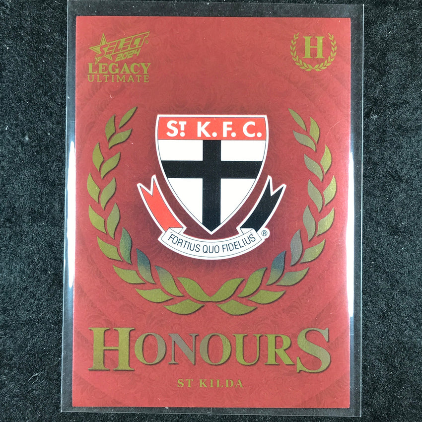 2024 Select AFL Legacy Ultimate ST KILDA LOGO Honours 233/255 #155