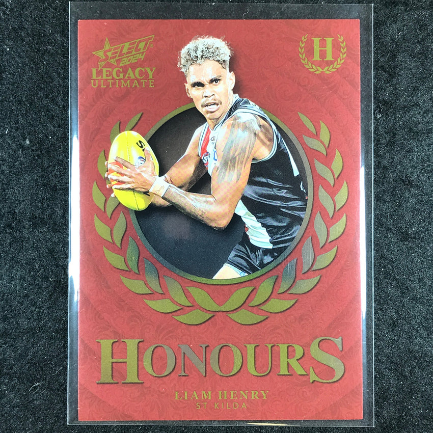 2024 Select AFL Legacy Ultimate LIAM HENRY Honours 150/255 #156