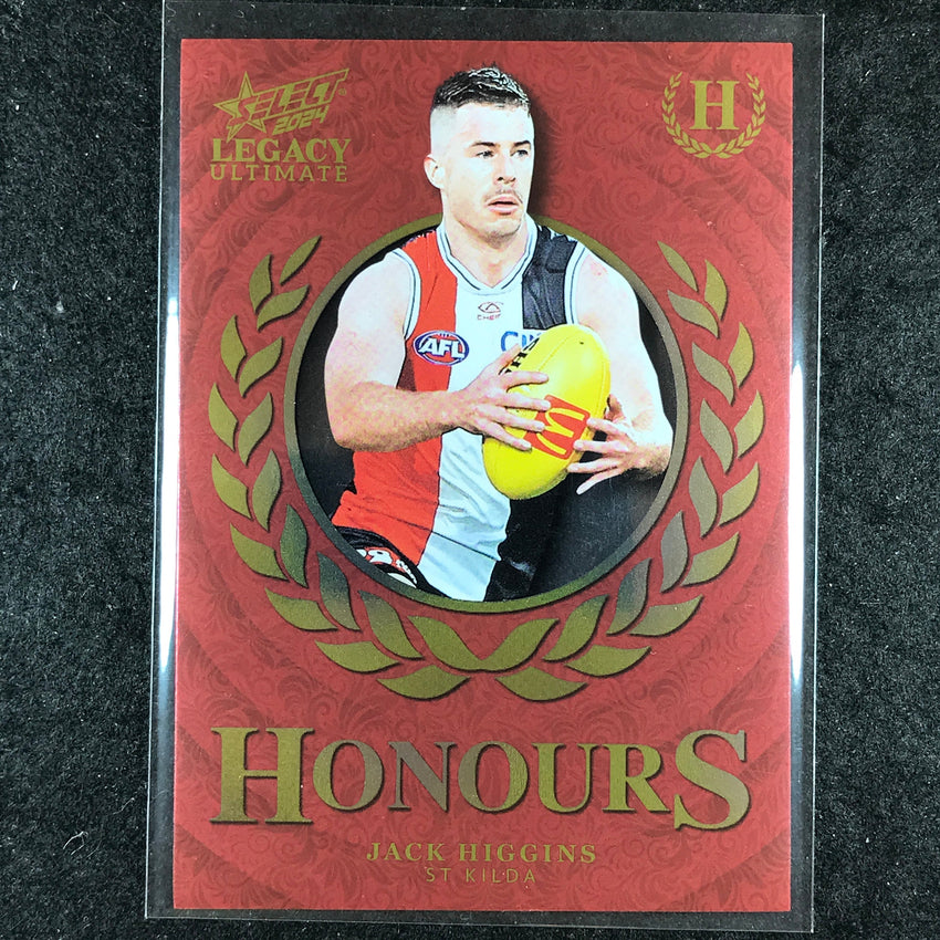 2024 Select AFL Legacy Ultimate JACK HIGGINS Honours 142/255 #157