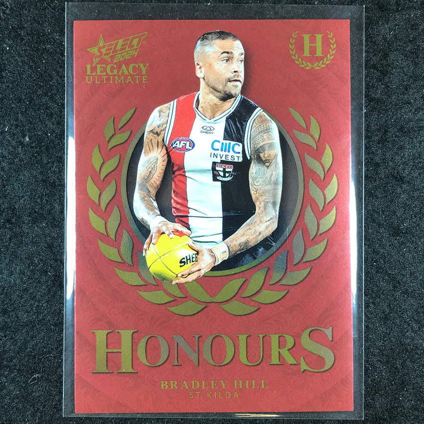 2024 Select AFL Legacy Ultimate BRADLEY HILL Honours 102/255 #158