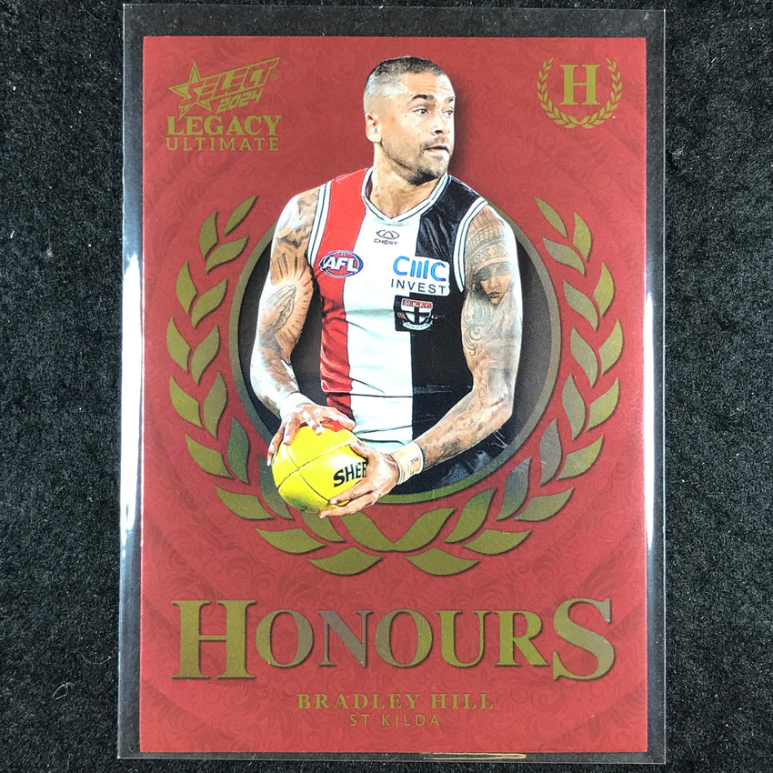 2024 Select AFL Legacy Ultimate BRADLEY HILL Honours 149/255 #158