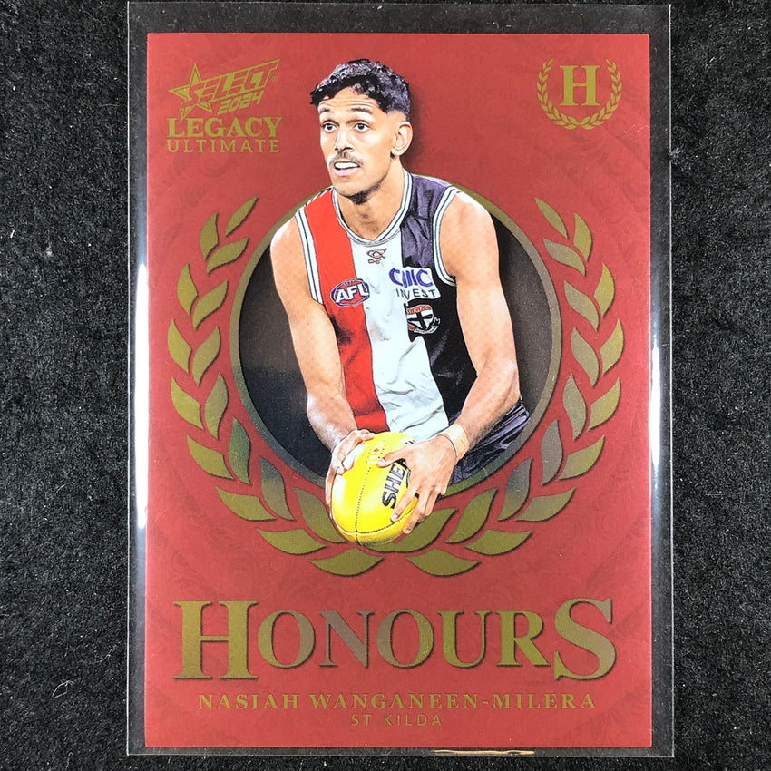 2024 Select AFL Legacy Ultimate NASIAH WANGANEEN-MILERA Honours 148/255 #164