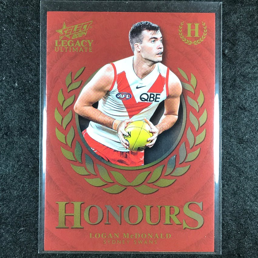 2024 Select AFL Legacy Ultimate LOGAN MCDONALD Honours 73/255 #173
