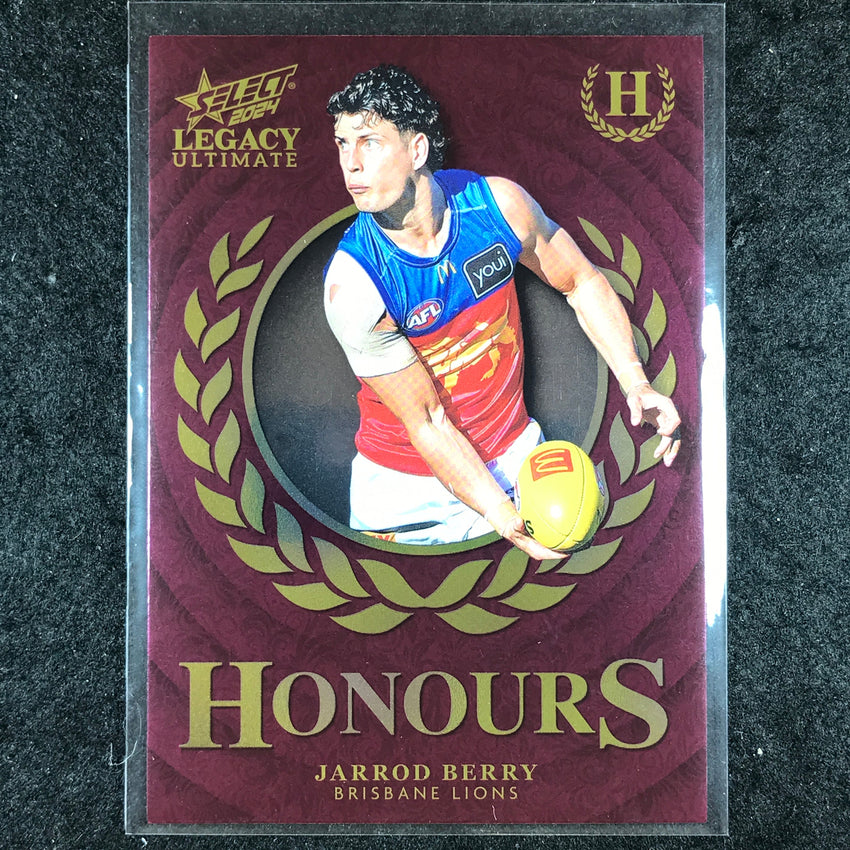 2024 Select AFL Legacy Ultimate JARROD BERRY Honours 006/255 #14