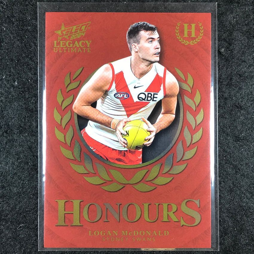 2024 Select AFL Legacy Ultimate LOGAN MCDONALD Honours 223/255 #173
