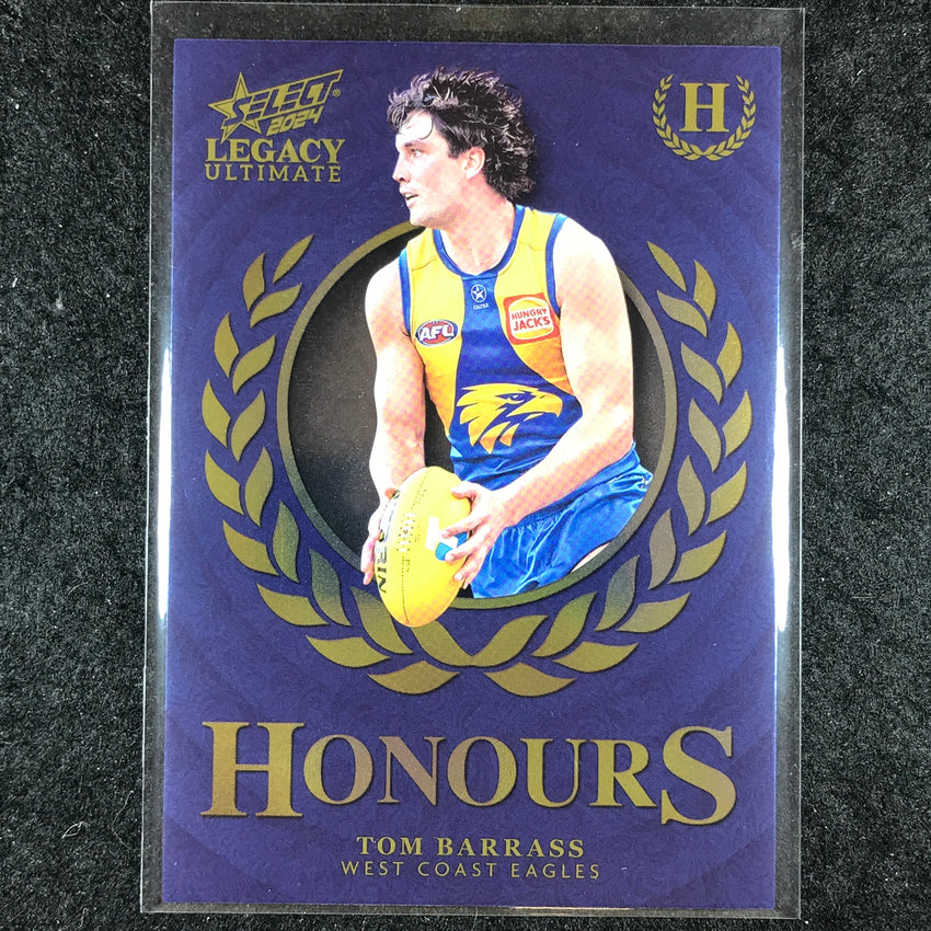 2024 Select AFL Legacy Ultimate TOM BARRASS Honours 102/255 #179