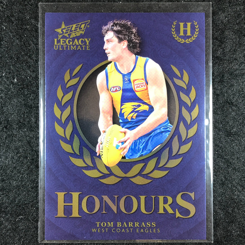 2024 Select AFL Legacy Ultimate TOM BARRASS Honours 156/255 #179