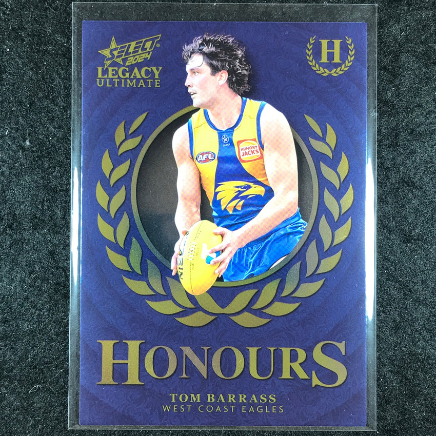 2024 Select AFL Legacy Ultimate TOM BARRASS Honours 197/255 #179