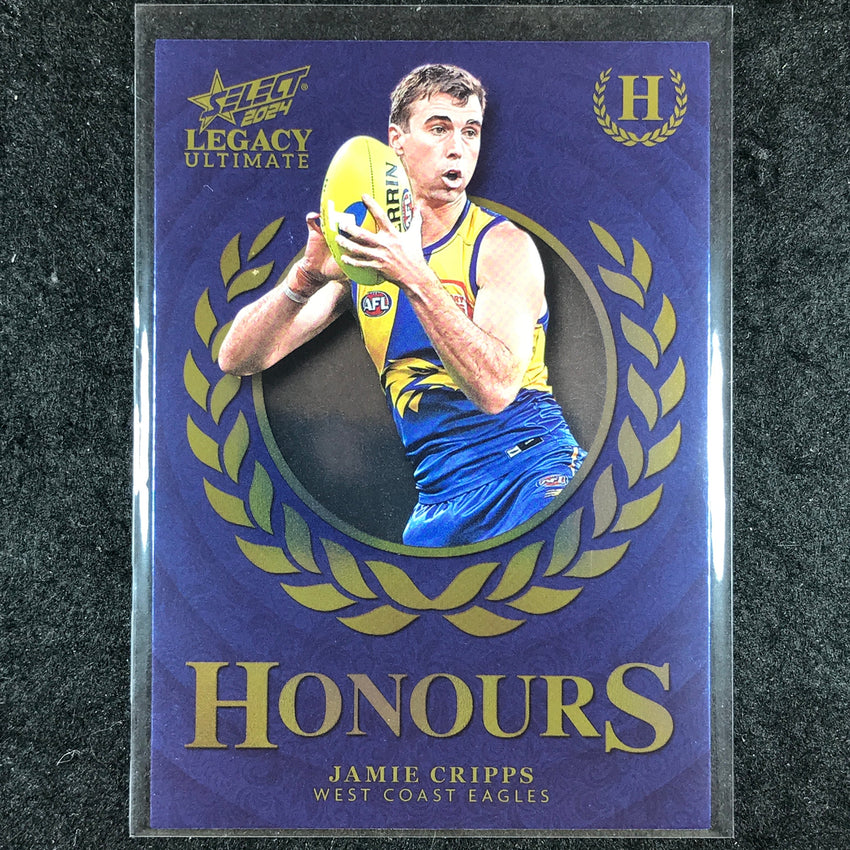 2024 Select AFL Legacy Ultimate JAMIE CRIPPS Honours 17/255 #180