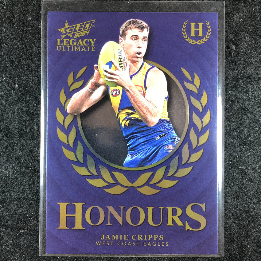 2024 Select AFL Legacy Ultimate JAMIE CRIPPS Honours 21/255 #180